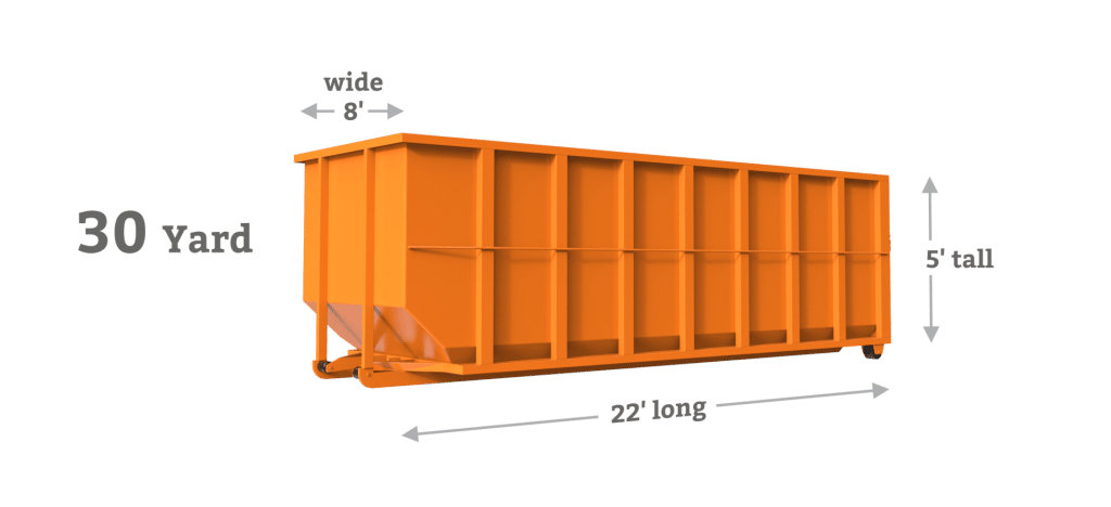 LDR Site Services 30 Yard Dumpster in Utica NY