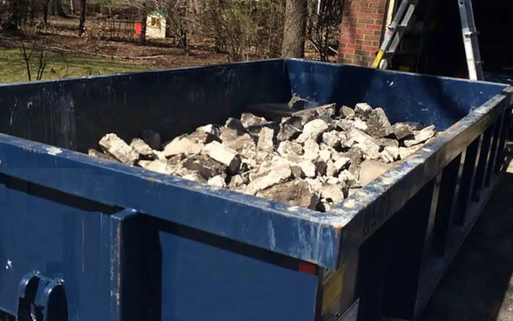 LDR Site Services Heavy Materials Dumpster in Utica NY